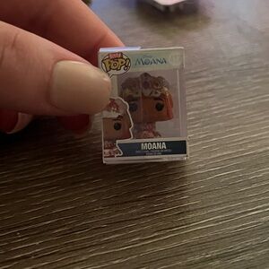 Disney Moana Mini Action Figure - Brown and Red